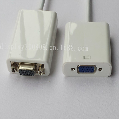 【蘋果MINI DISPLAY M TO VGA視頻轉接線/ VGA線批發】價格,廠家,圖片,數據線、接口連接線,東莞市九諾電子-